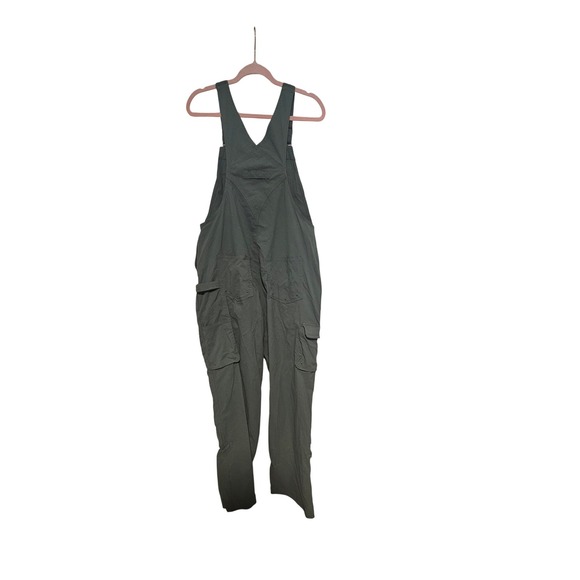 Duluth Trading Co Heirloom Gardening Bib Overalls Sage Green Womens sx31 Ripstop - Picture 3 of 4
